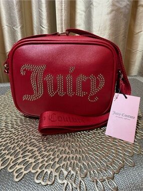 Juicy Couture Obsession Camera Crossbody - Red